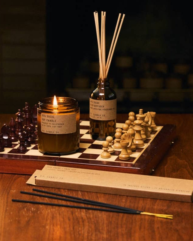 Iris Suede Candle