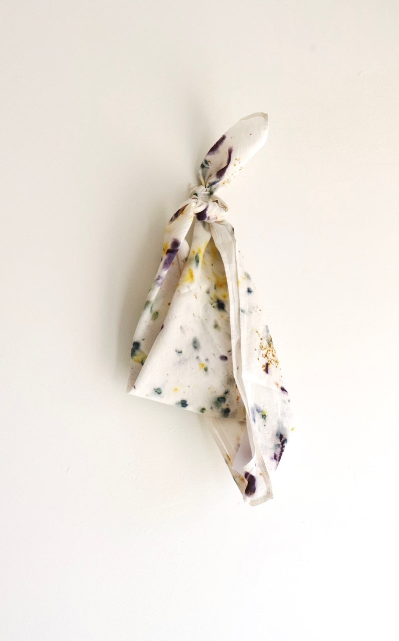 Botanically Dyed Cotton Bandana