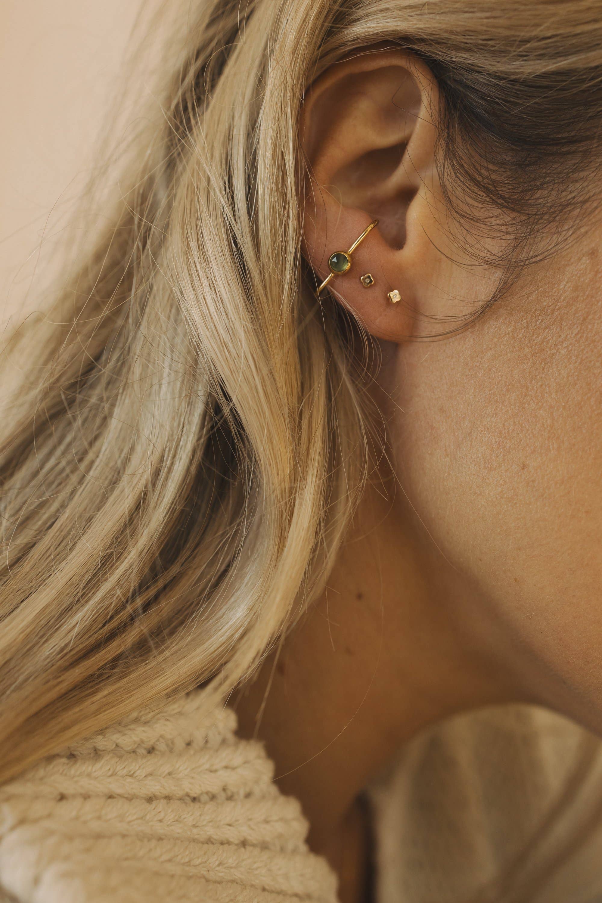 Dillon Studs - Serpentine