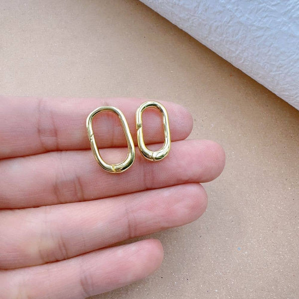 Carabiner Spring Push Clasp