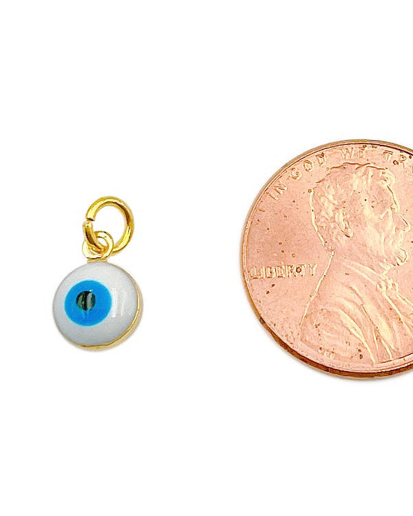 Enamel Evil Eye Charm