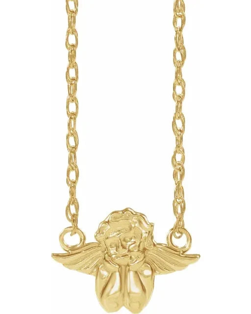 Cherub Angel Necklace