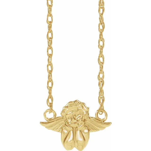 Cherub Angel Necklace