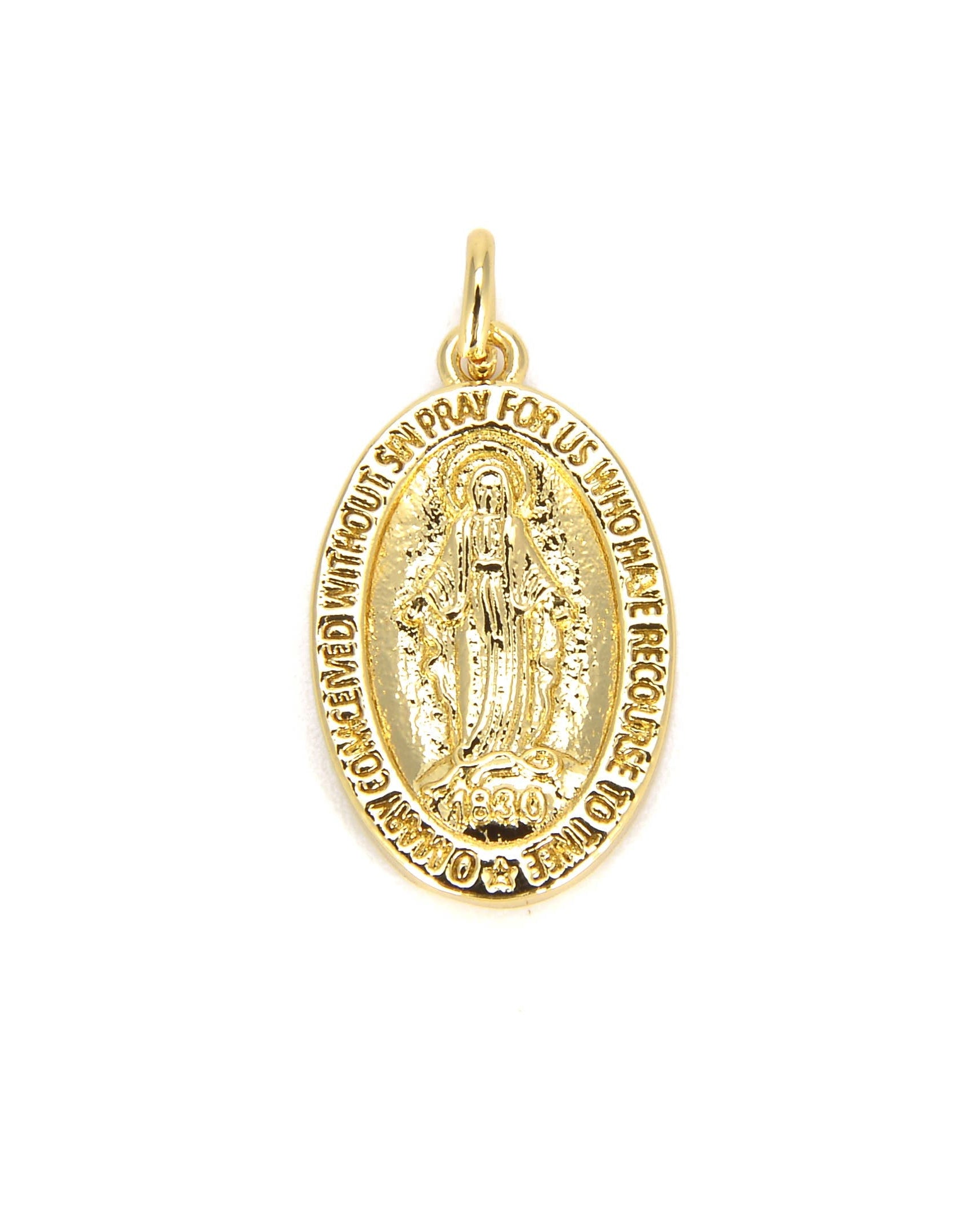 Virgin Mary Charm