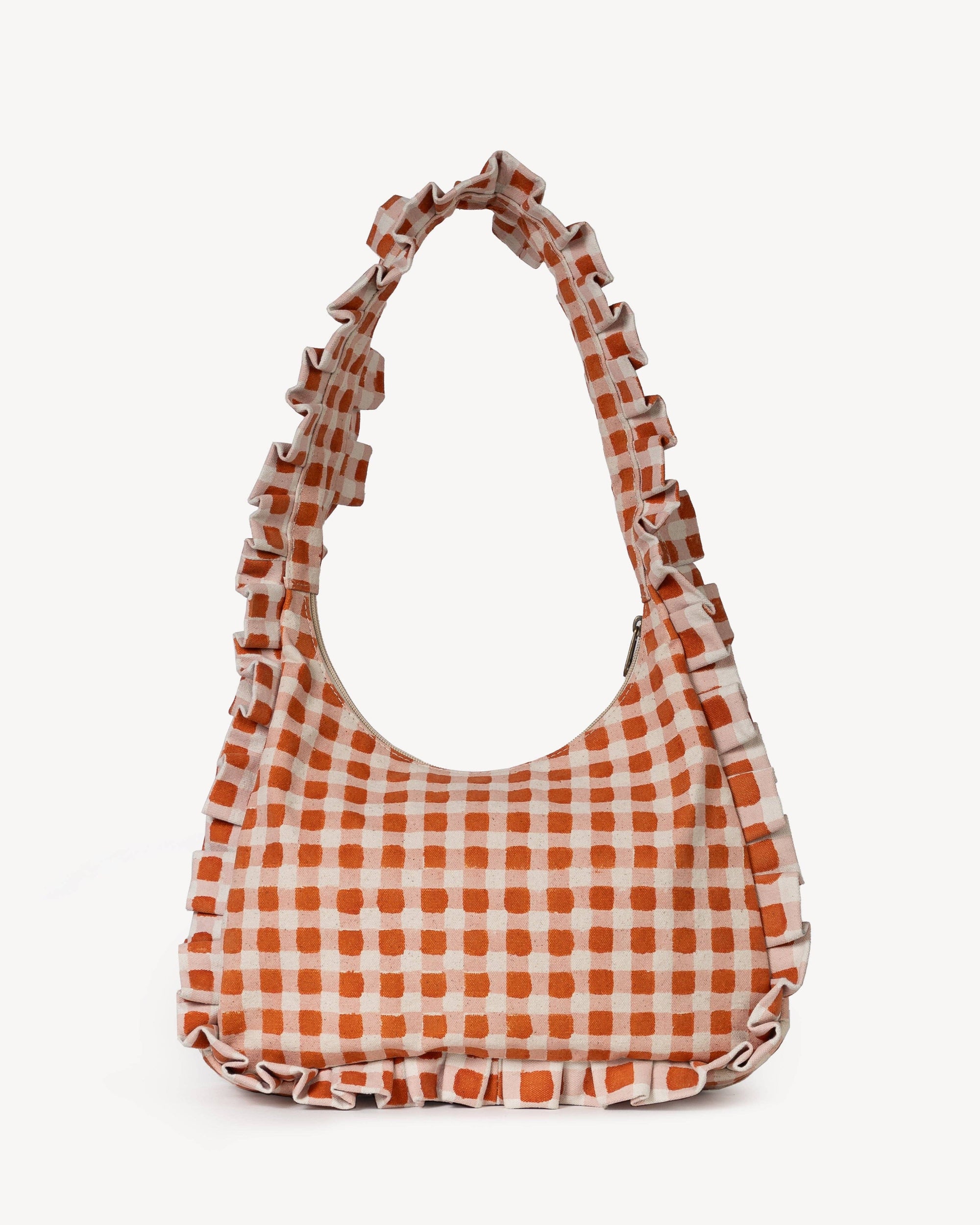 Momo Shoulder Bag - Harvest Gold Gingham