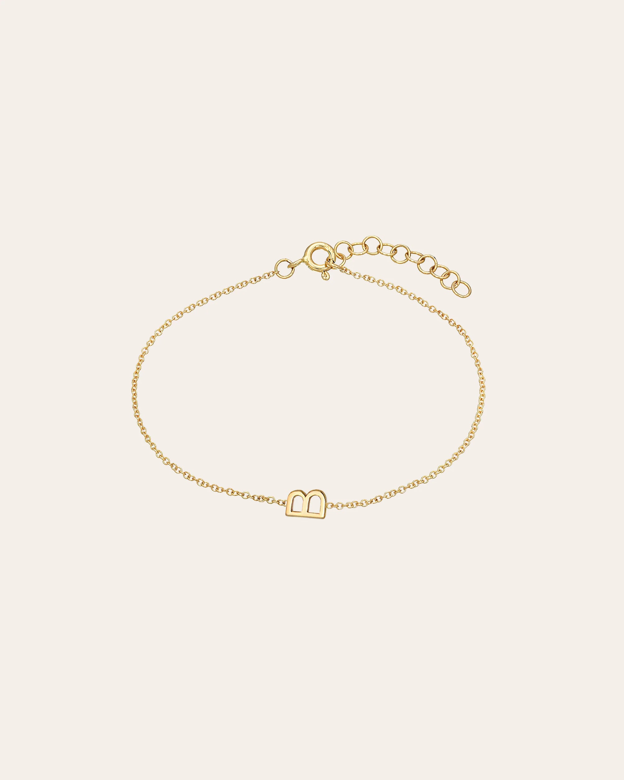 Mini Initial Bracelet