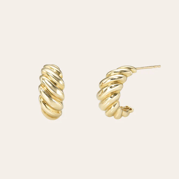 Small Croissant Studs