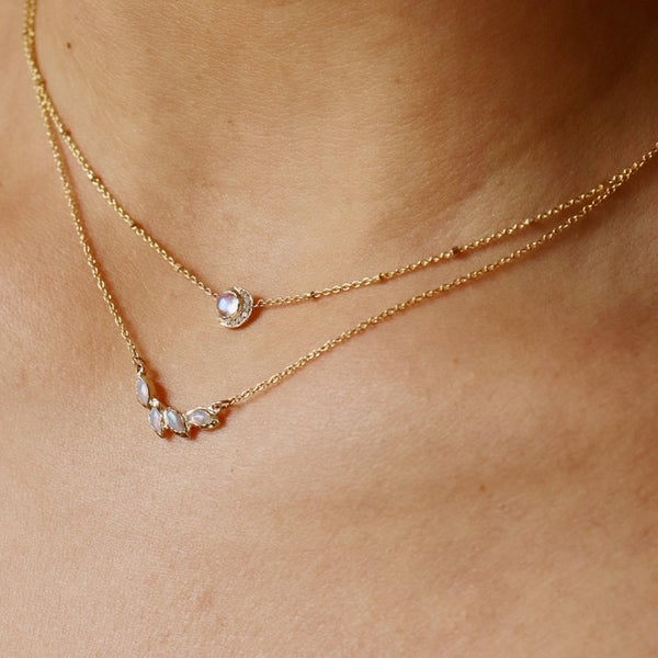 Petal Opal Necklace
