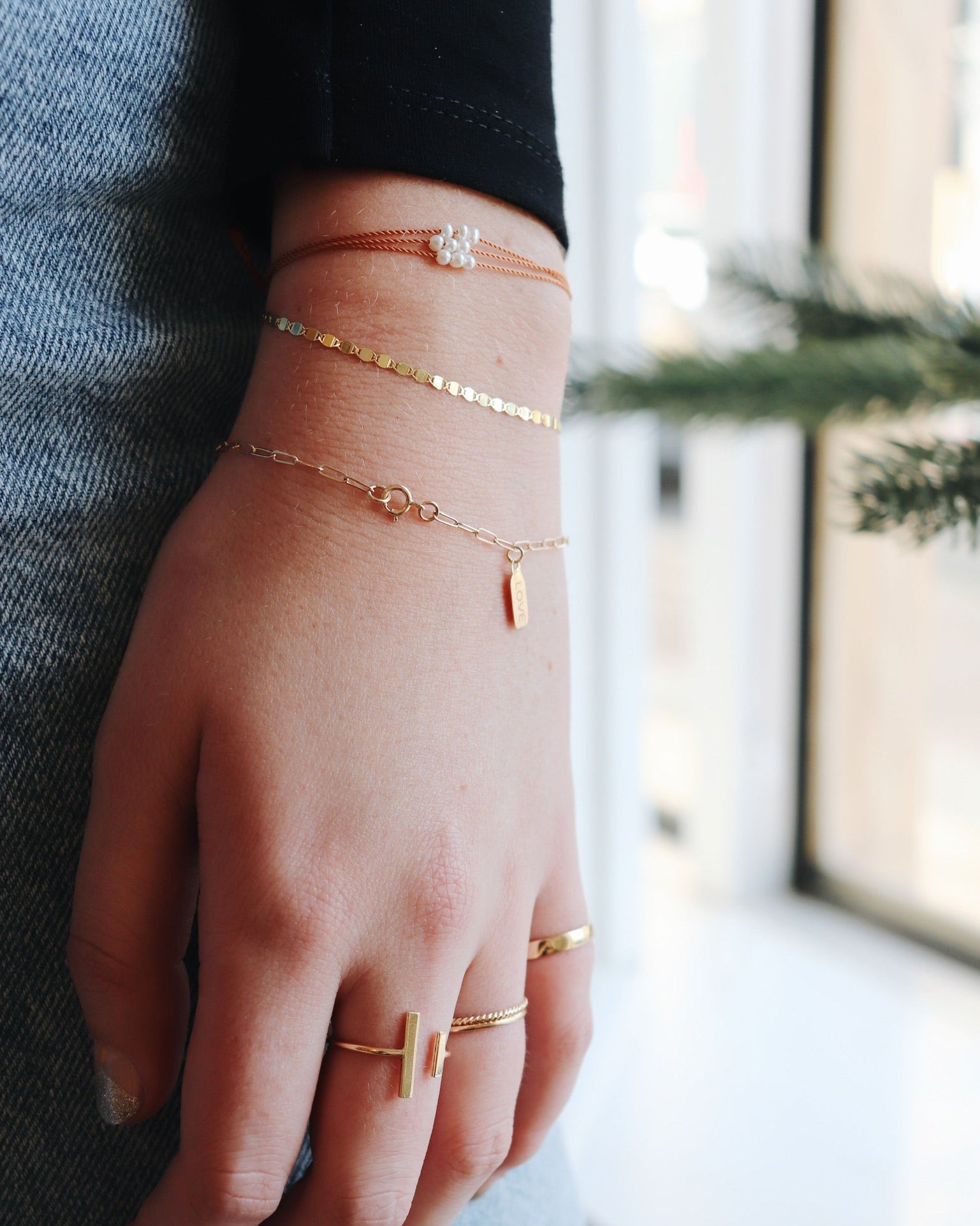 Mirror Chain Bracelet