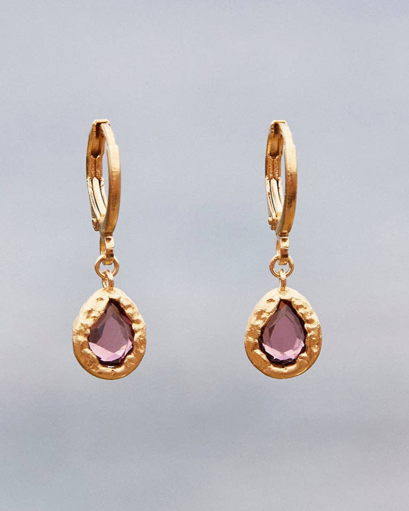 Lysia Rosewood Earrings