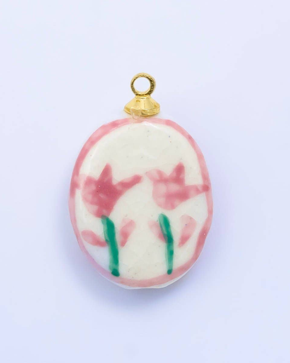 Ceramic Nature Charm