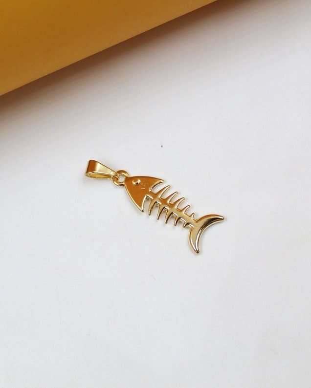 Fish Bone Charm