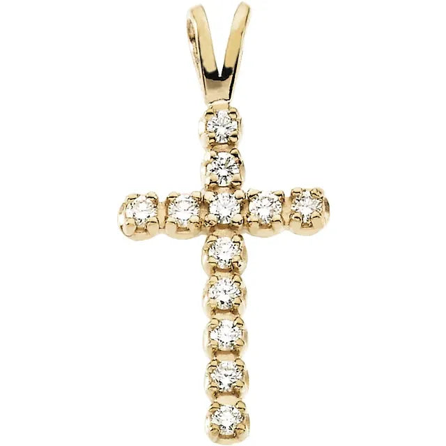 Diamond Cross Pendant