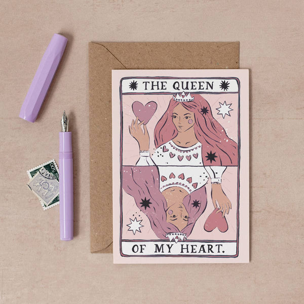 Queen of My Heart Card