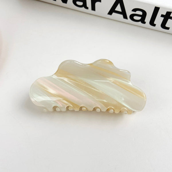 Colorful Cloud Acetate Claw Clip