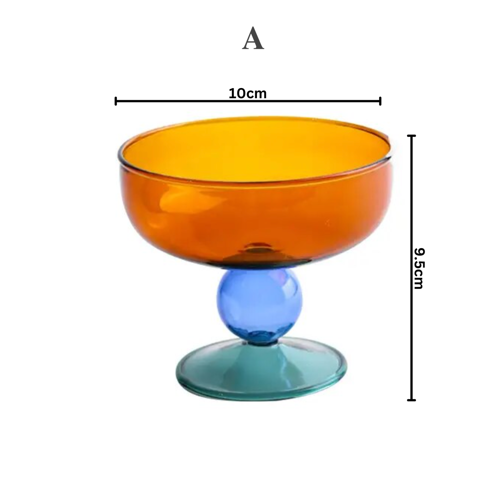 Colorful Glass Bowl