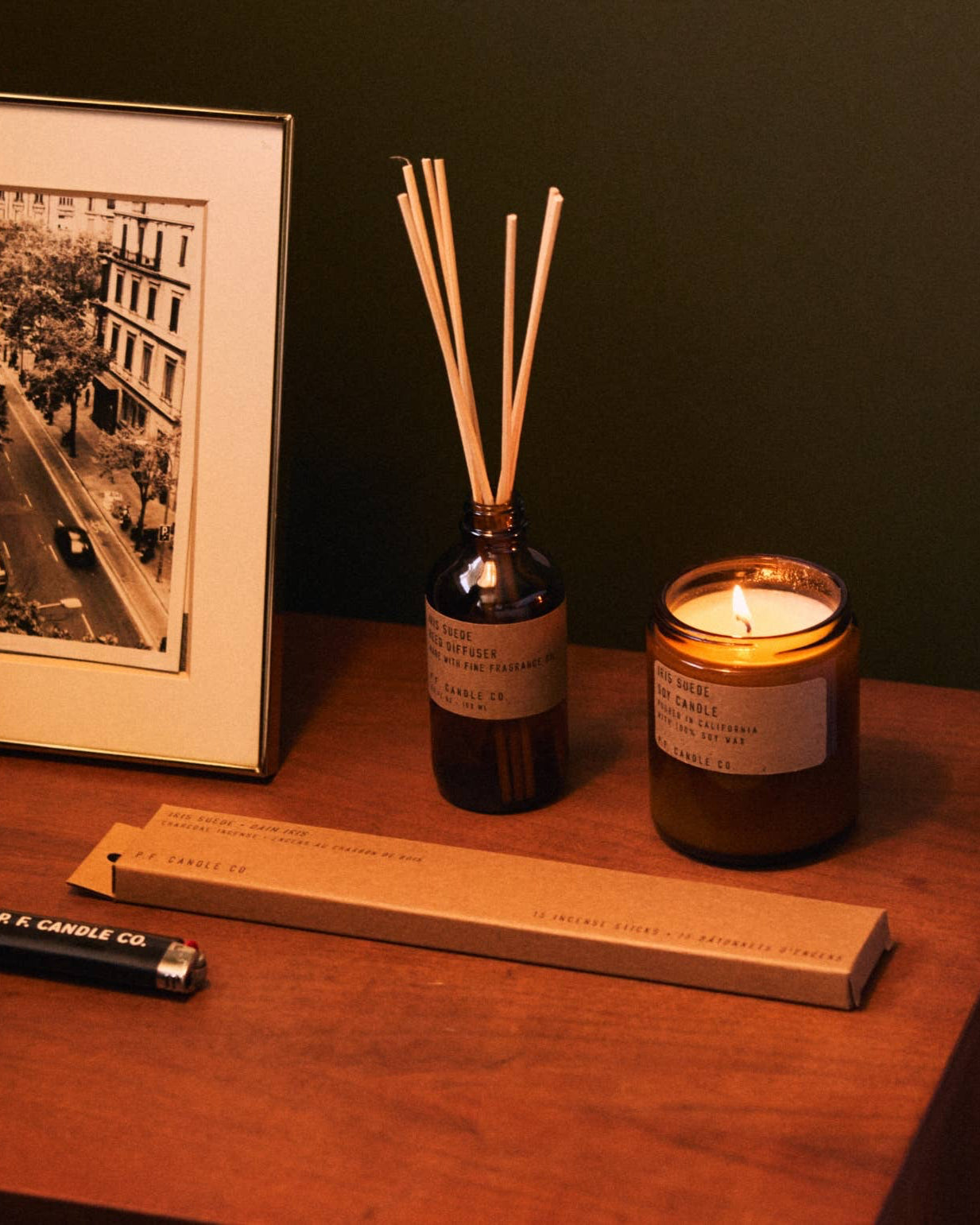 Iris Suede  Sticks