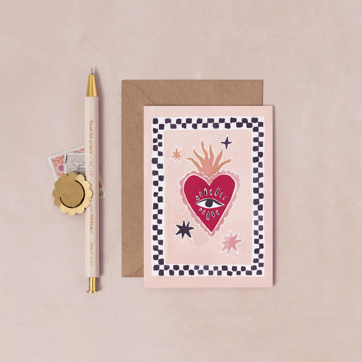 Sacred Heart Mini Love Card