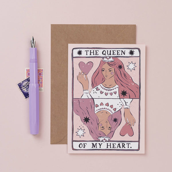 Queen of My Heart Card