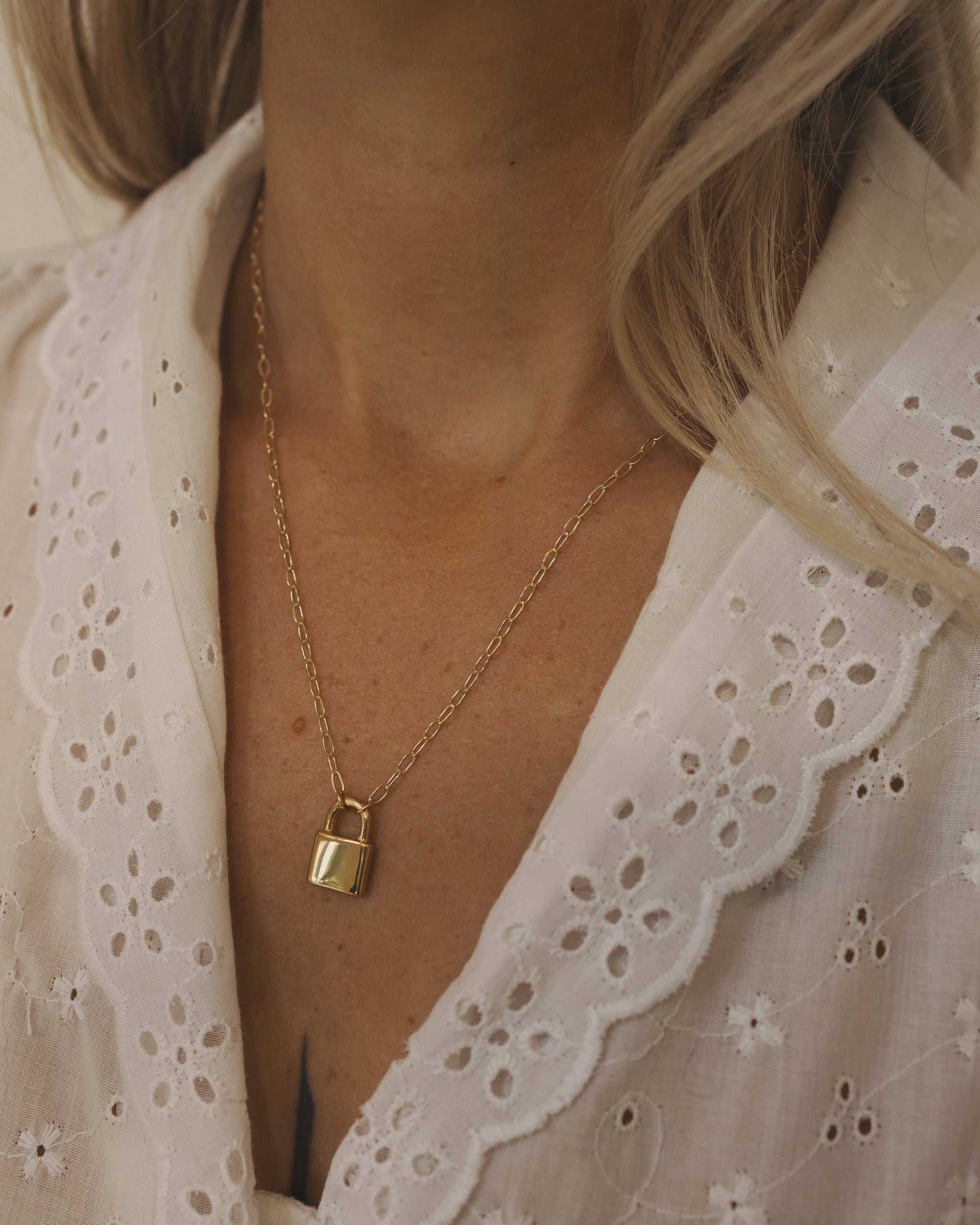 Holmes Lock Necklace