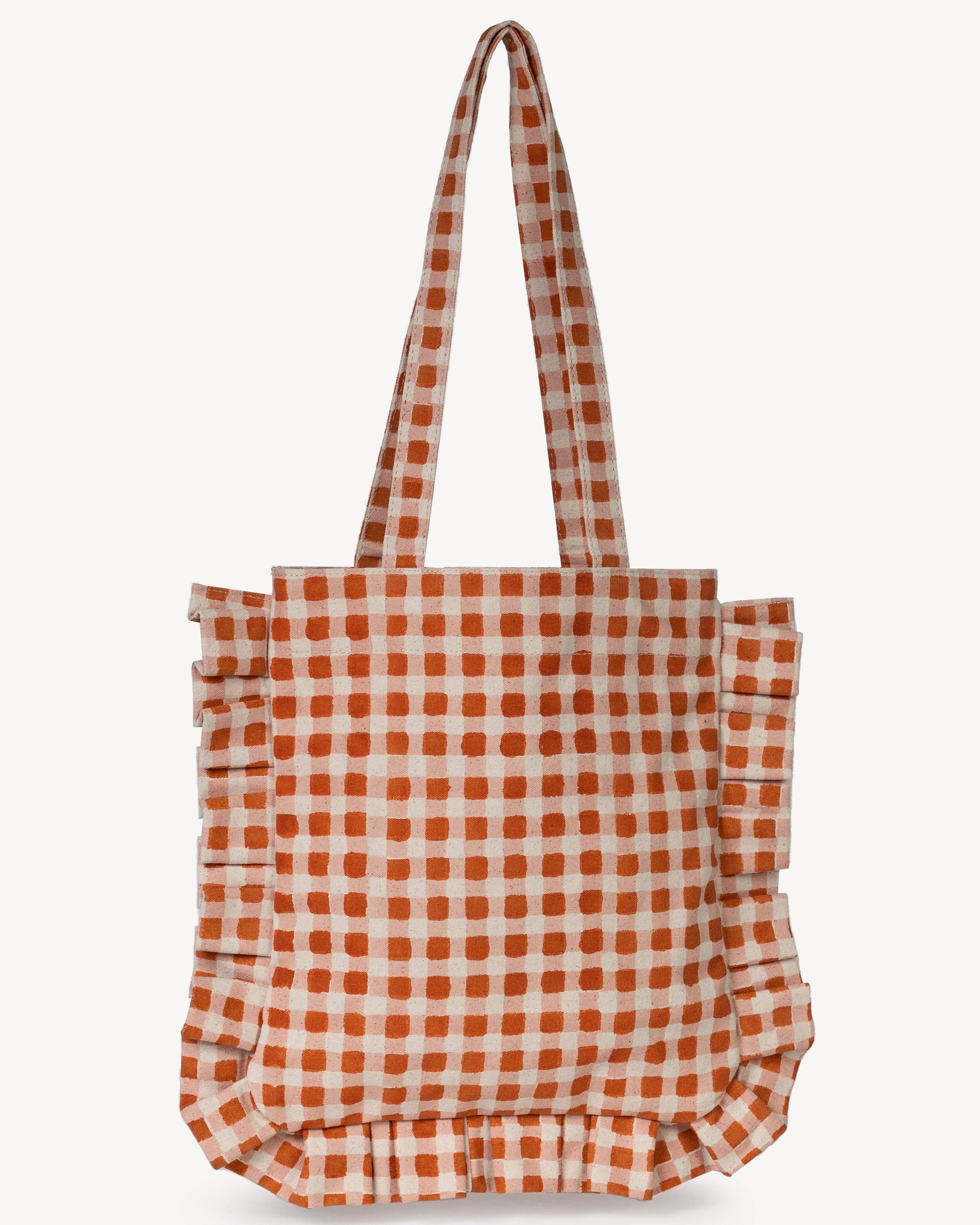 Momo Tote - Harvest Gold Gingham