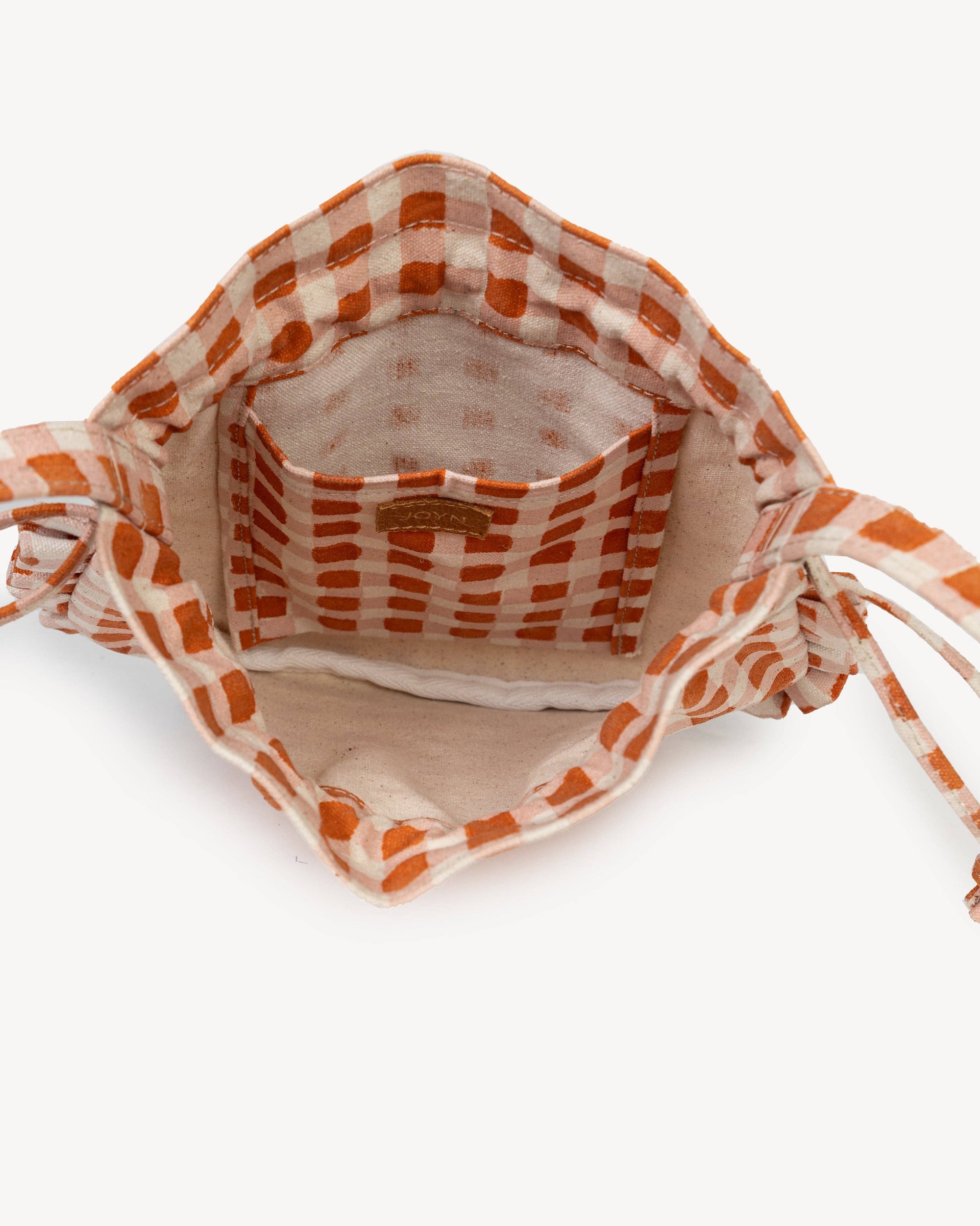 Momo Crossbody Bag - Harvest Gold Gingham