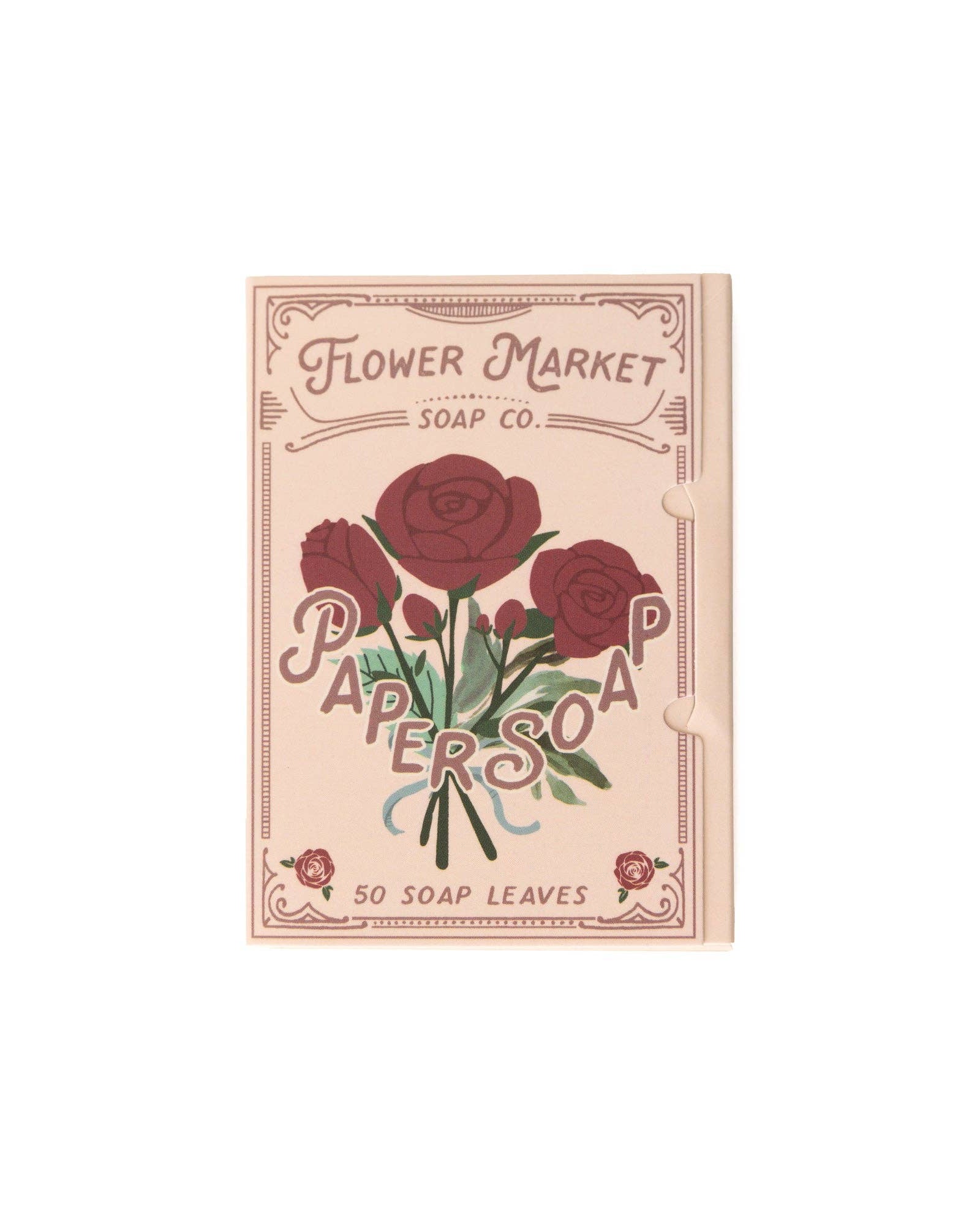 Rose Paper Soap