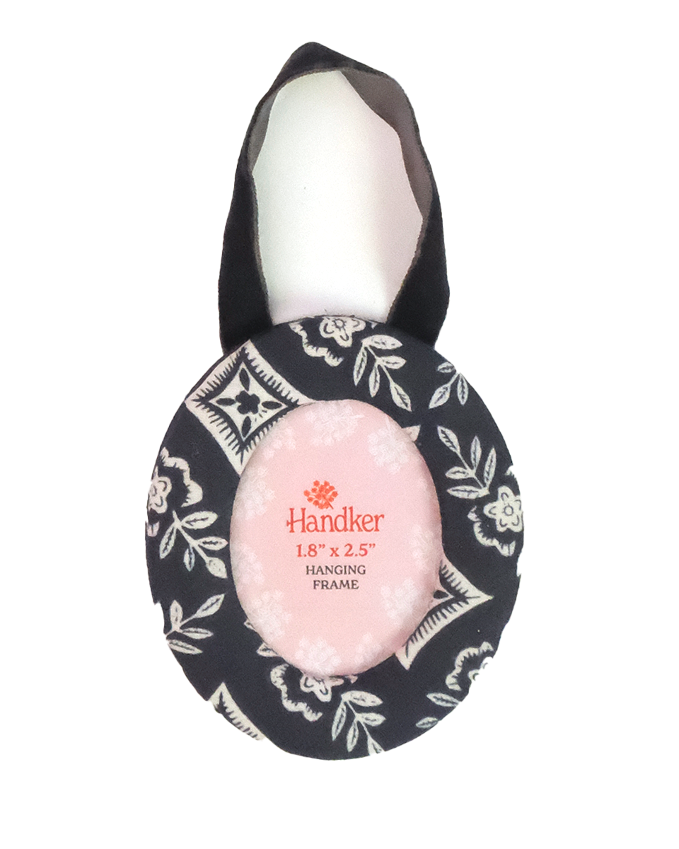 Natalie Fabric Frame Ornament