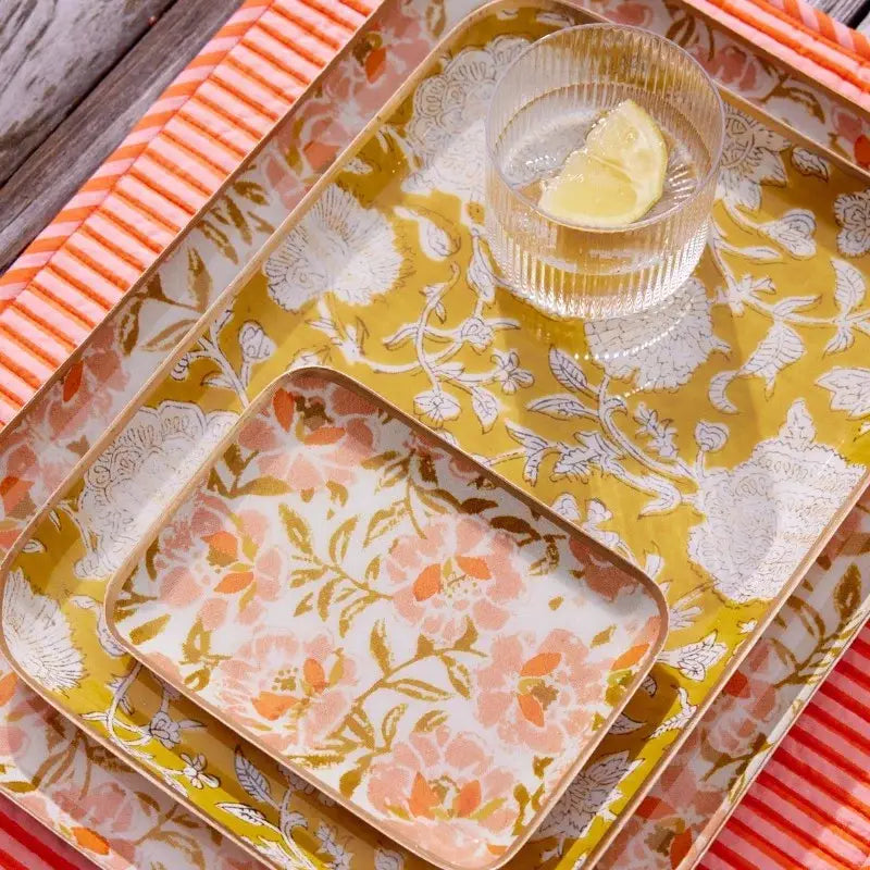 Floral Tray - Tupia Absynthe