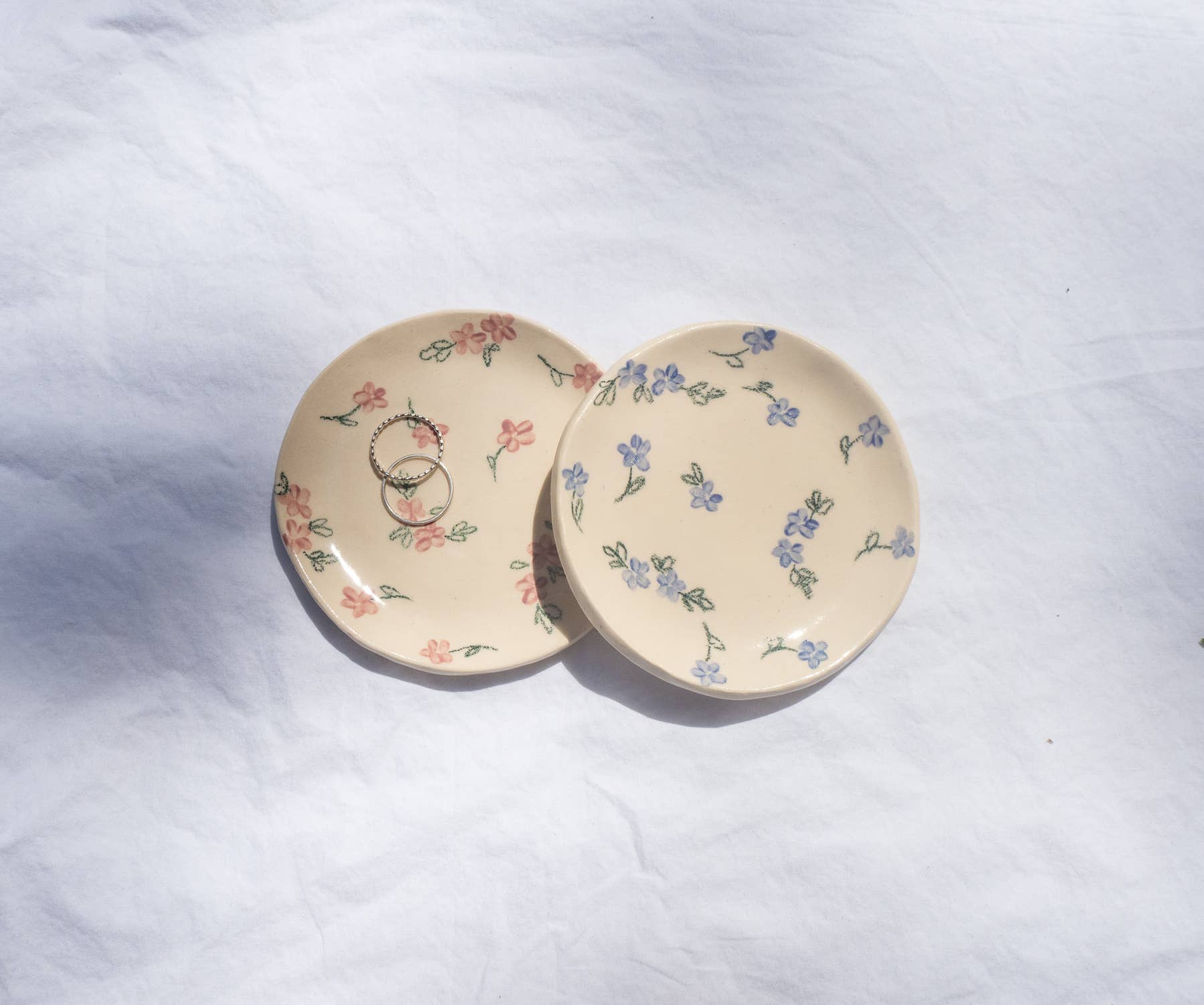 Wild Flowers Ring Dish
