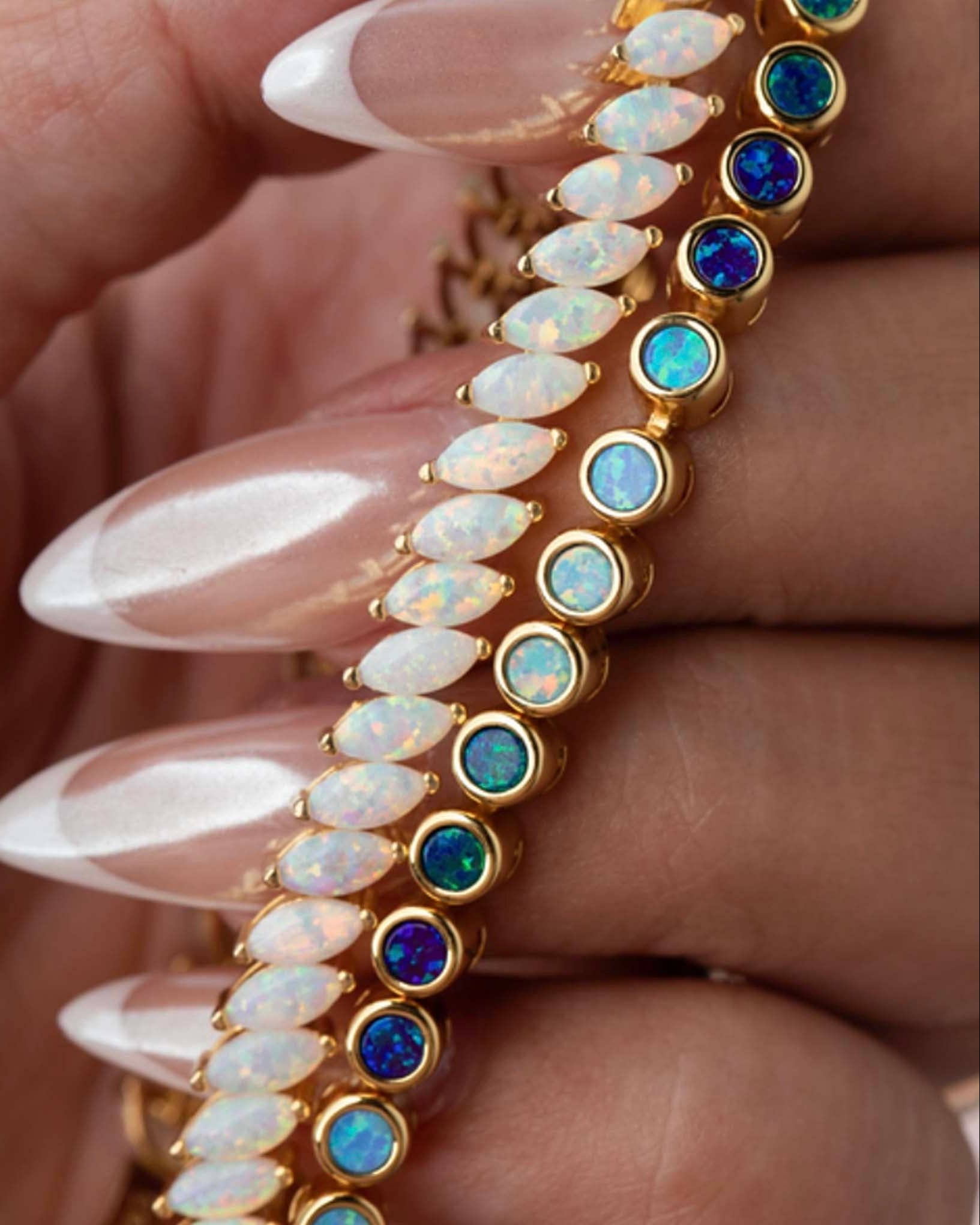 Opal Ombre Tennis Bracelet