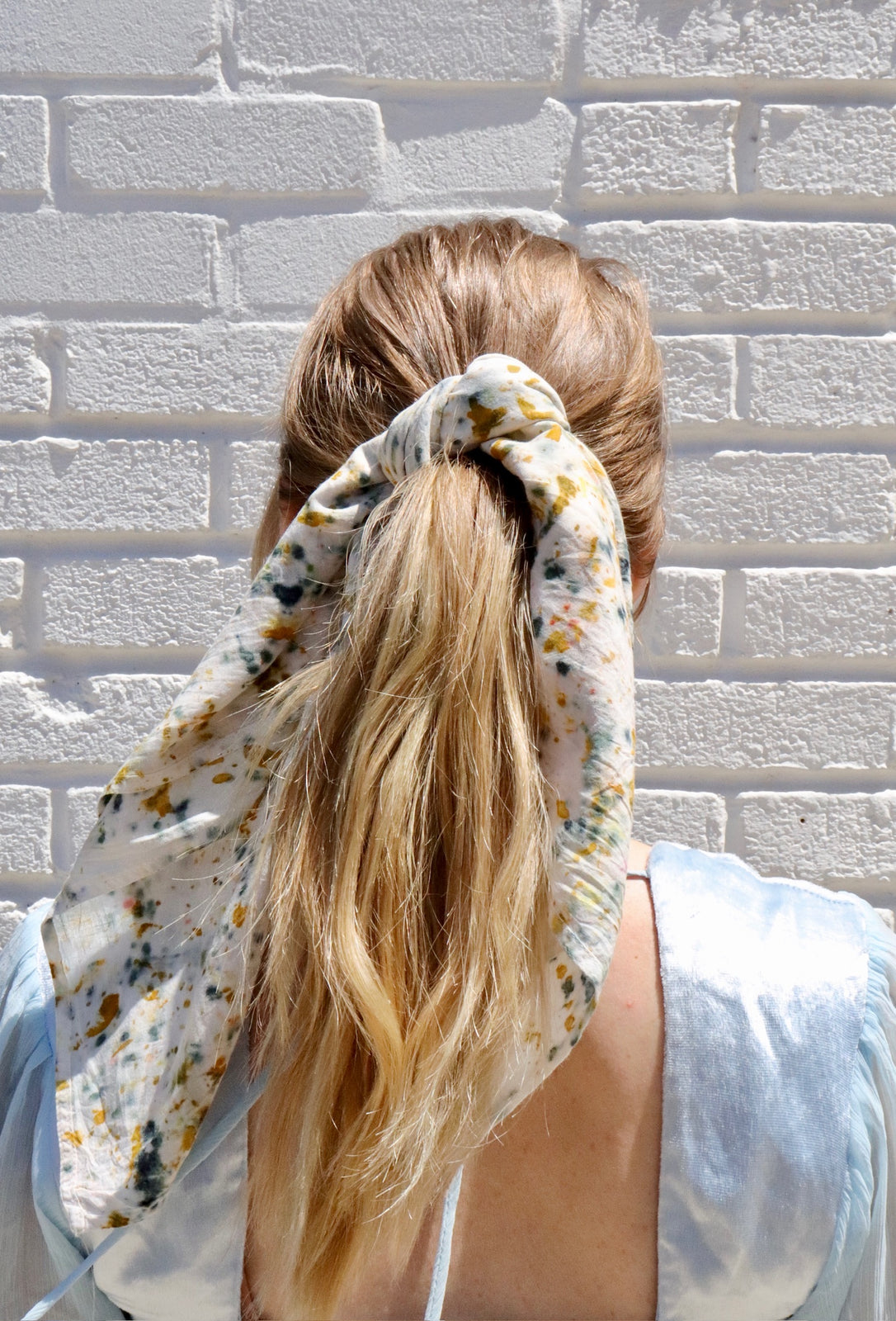 Botanically Dyed Cotton Bandana