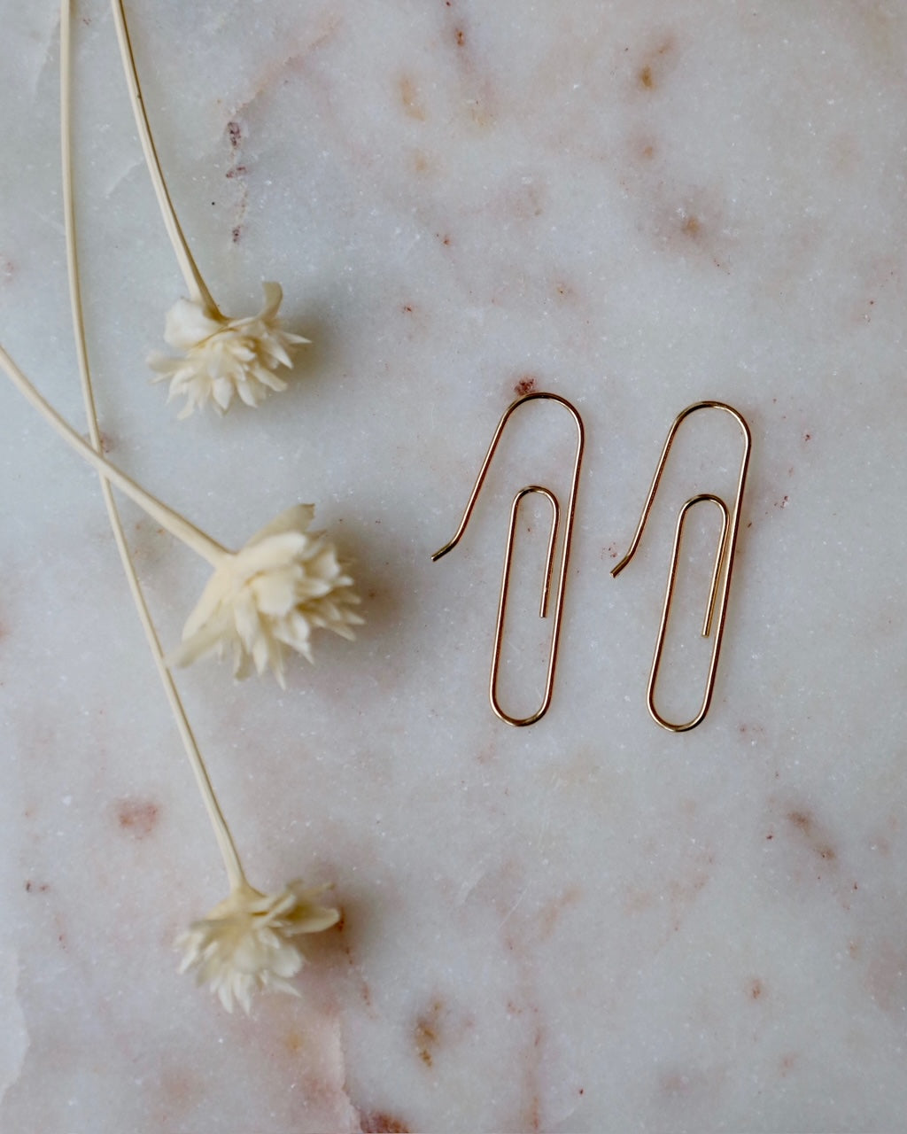 Paper Clip Earring