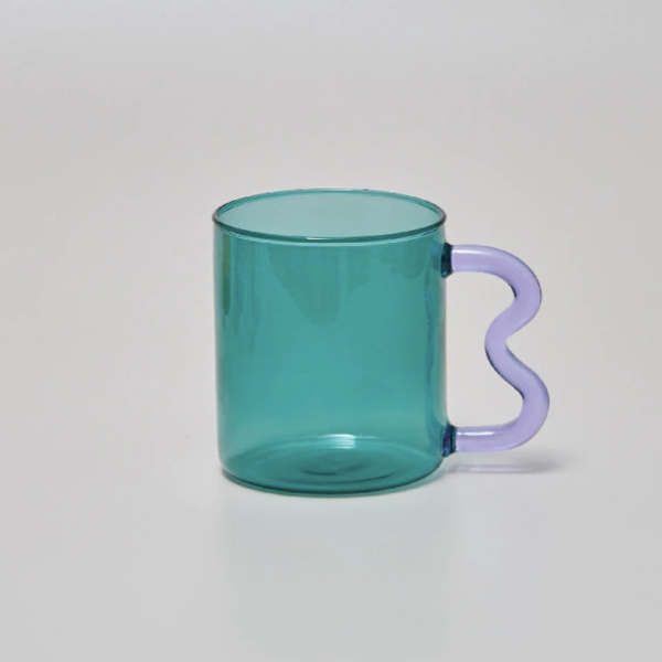 Colorful Ear Glass Mug