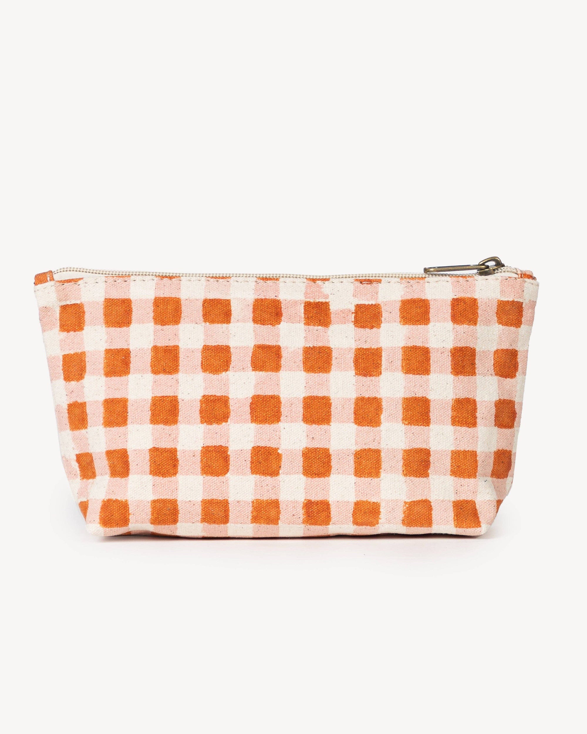 Medium Waterproof Pouch - Harvest Gold Gingham