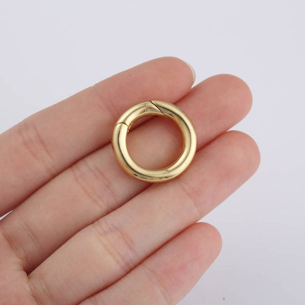 15mm Spring Ring Charm Holder