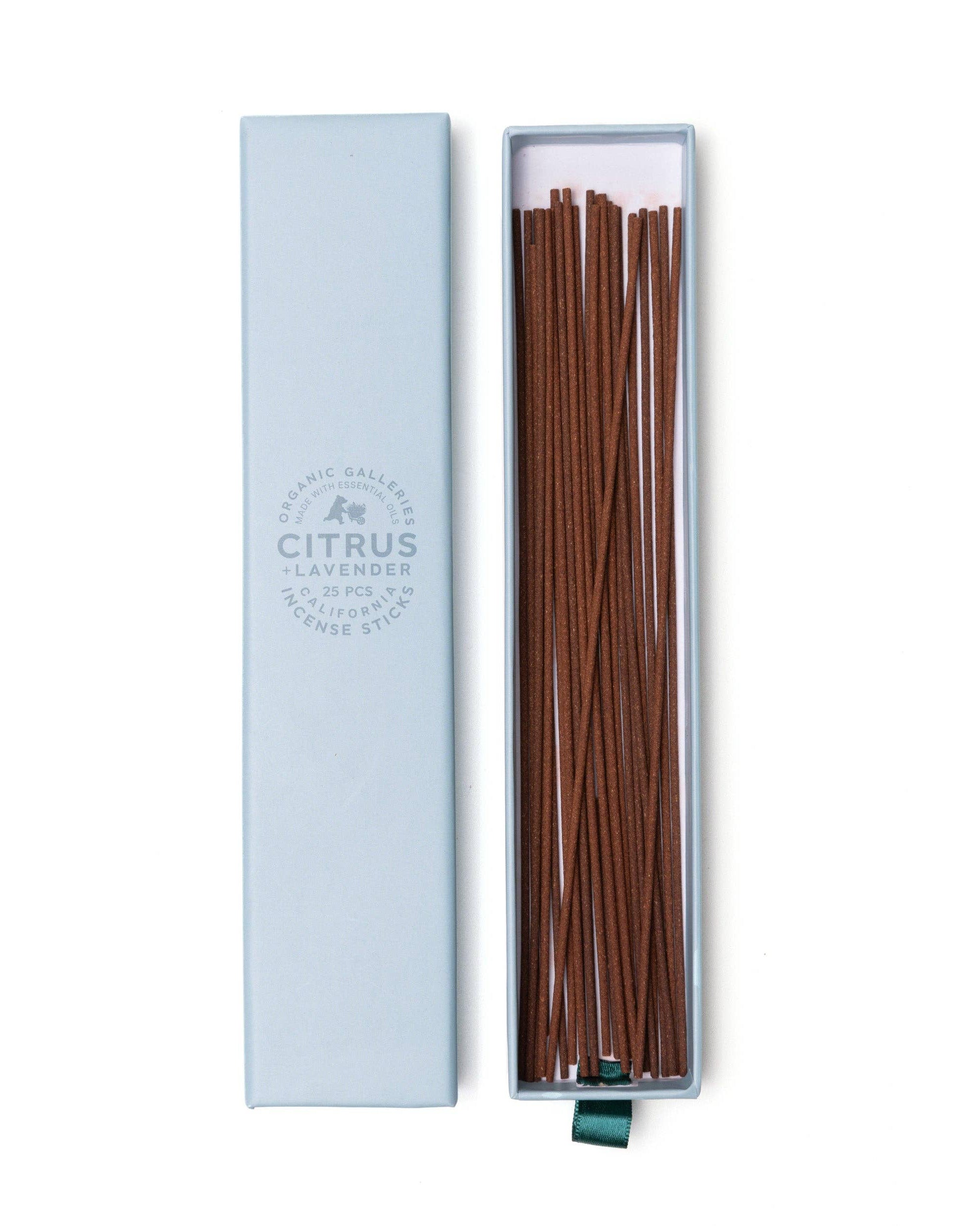 Citrus + Lavender Aromatherapy Incense Sticks
