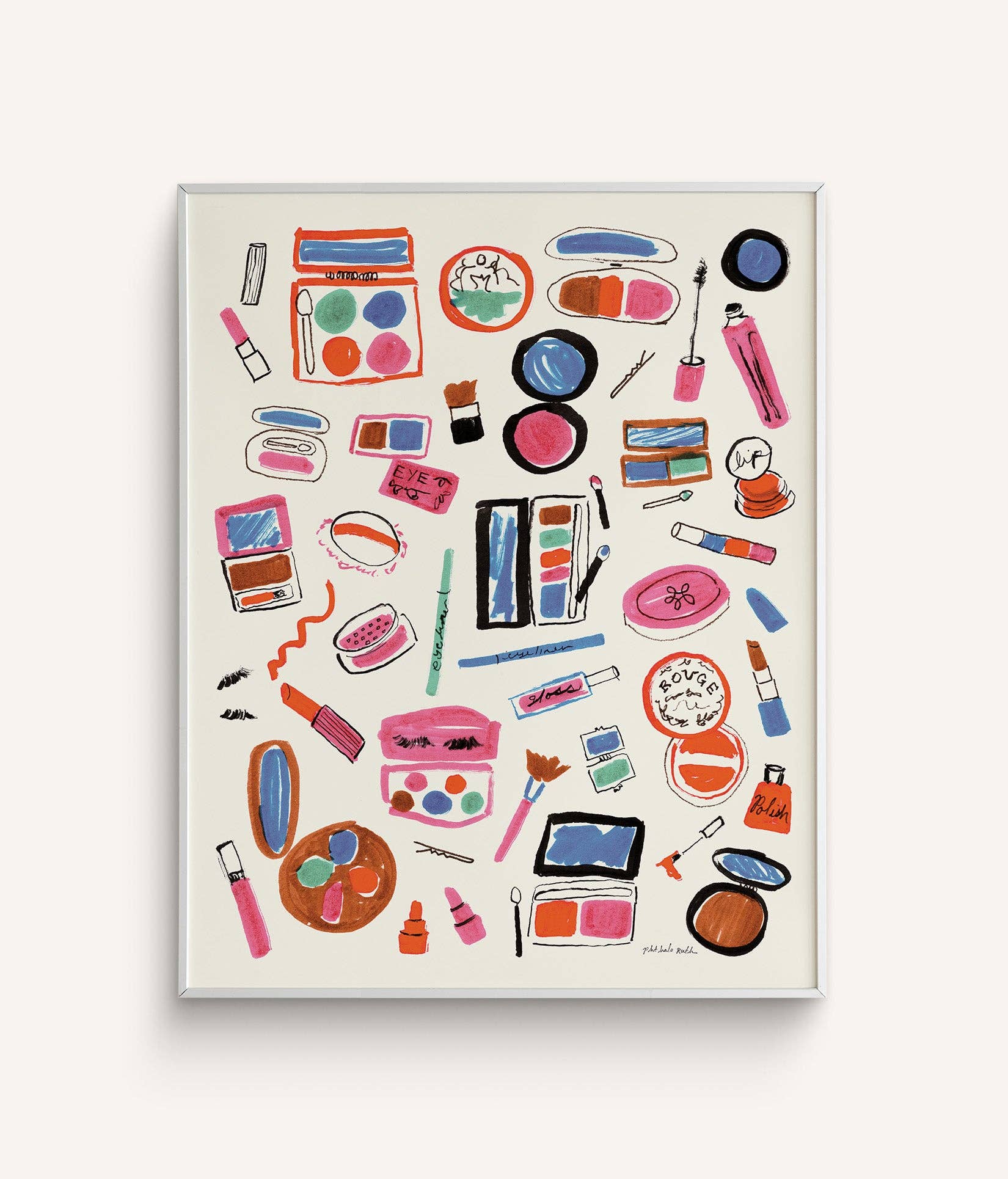“All Made up” Art Print