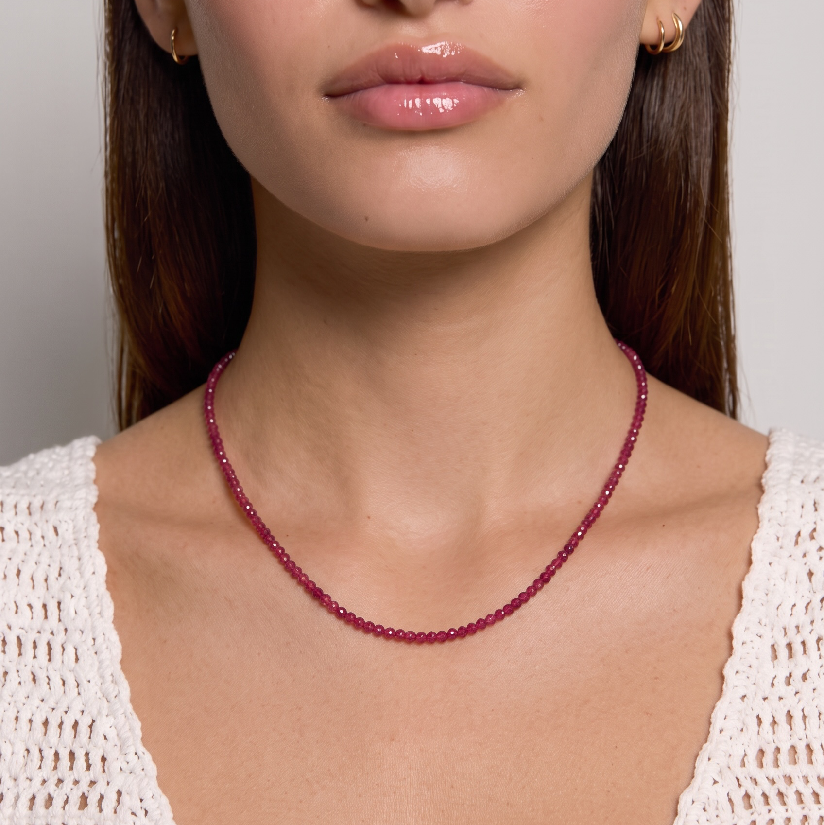 Ruby Jade Necklace