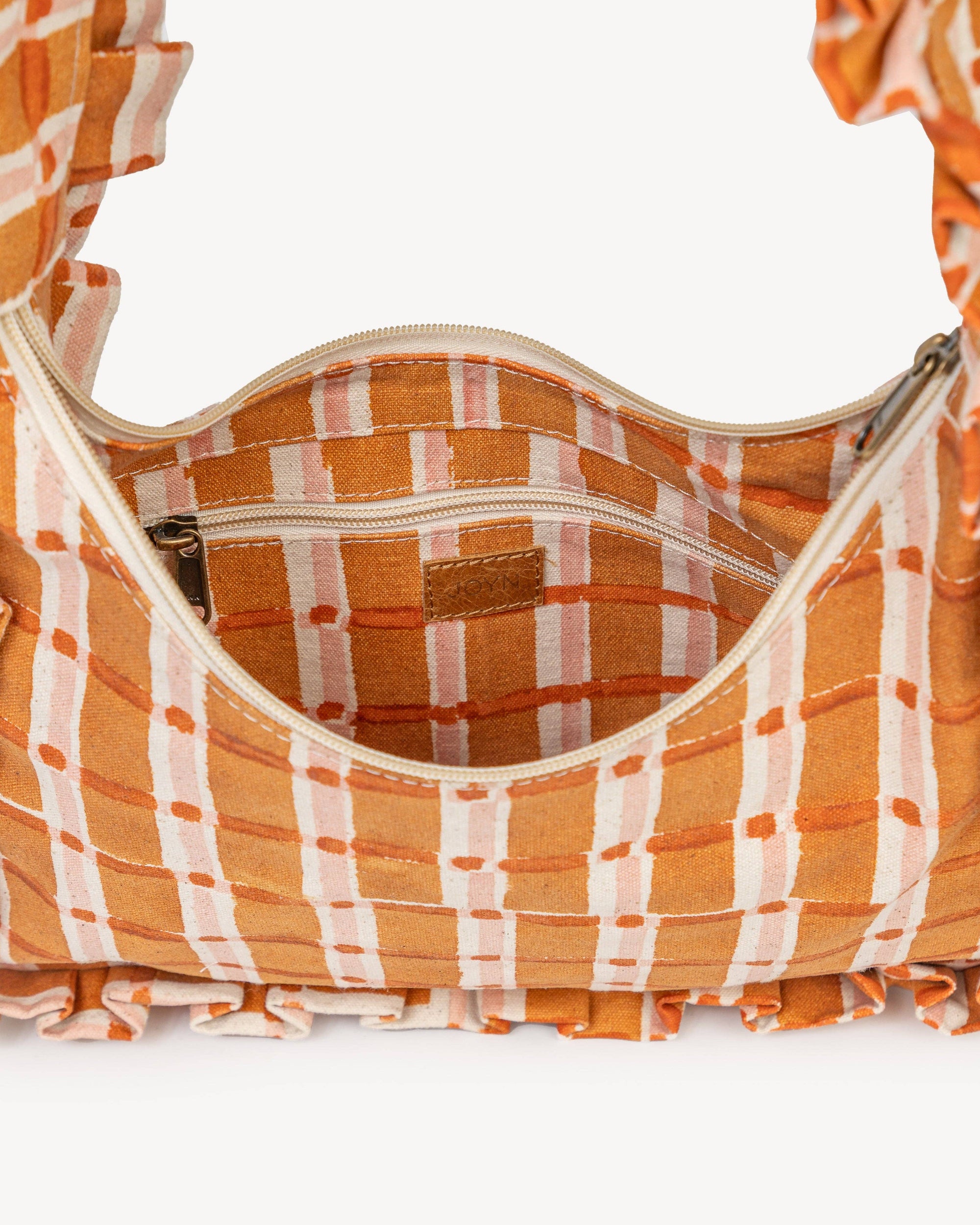 Momo Shoulder Bag - Ember Plaid