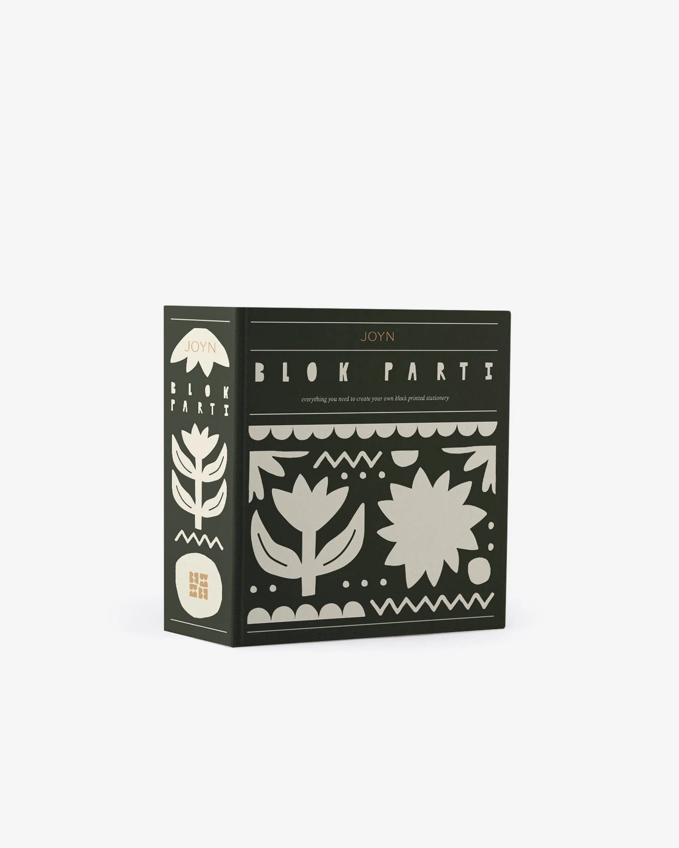 BLOK PARTI Block Printing Kit - Tulip Print Stationery Set