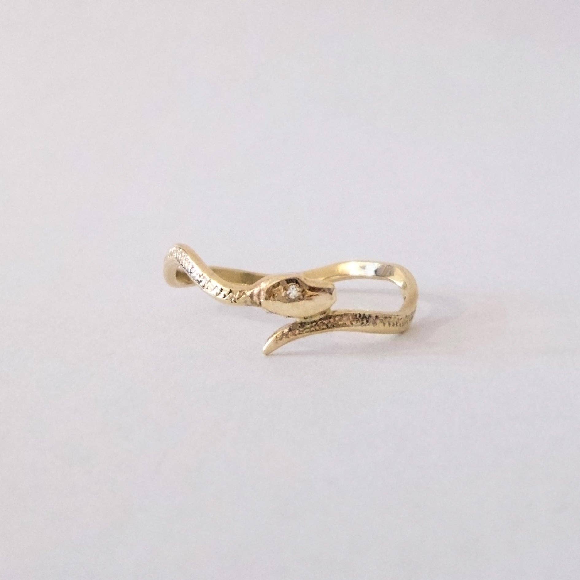 Diamond Viper Ring