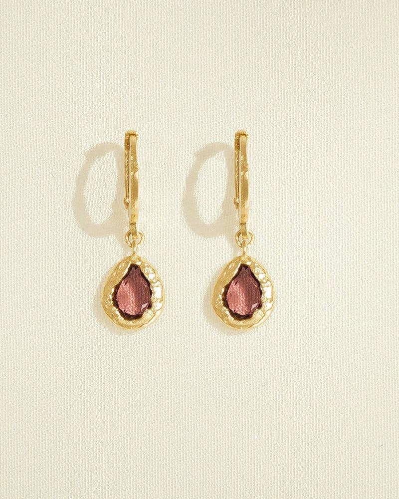 Lysia Rosewood Earrings