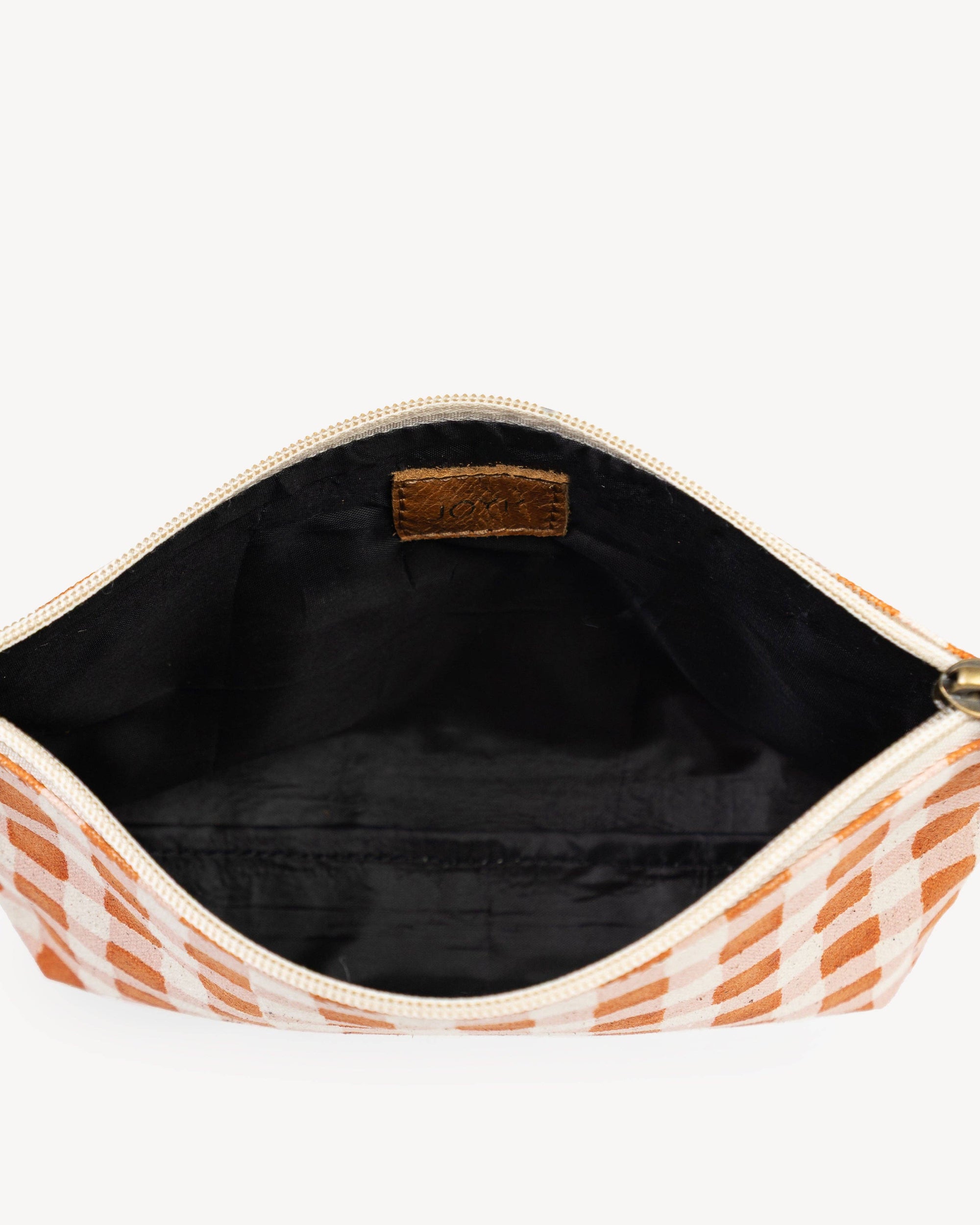 Medium Waterproof Pouch - Harvest Gold Gingham