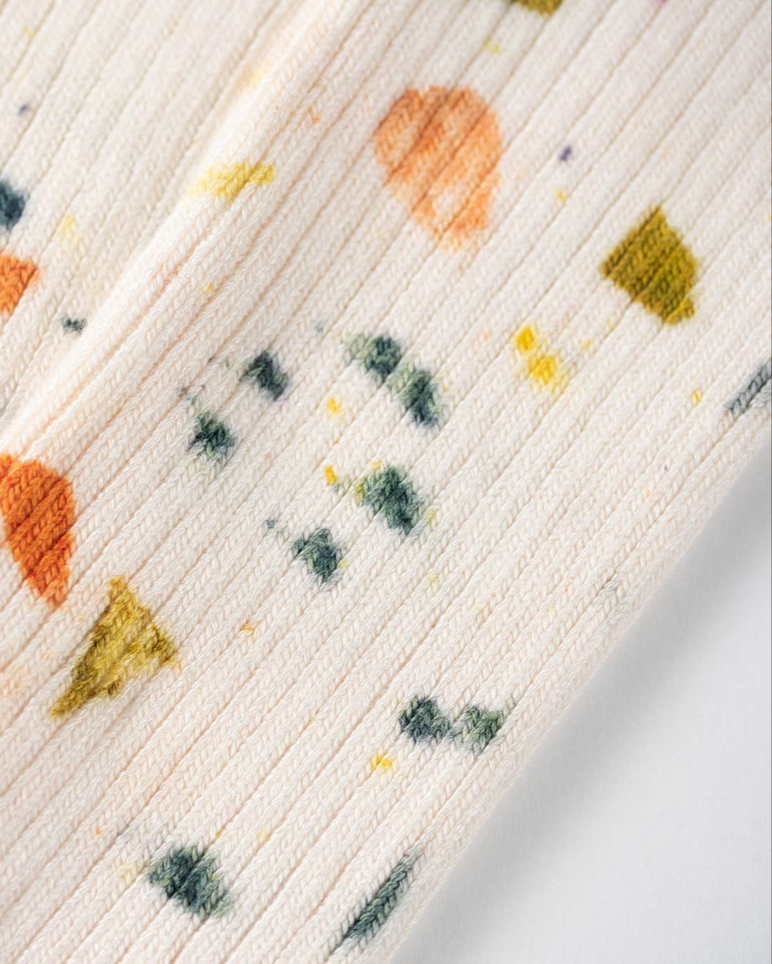 Abstract Bundle Dyed Bamboo Slouch Socks