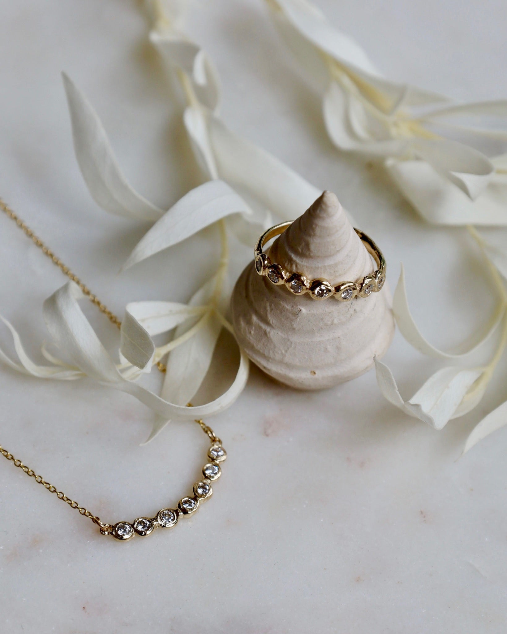 Tauri Diamond Necklace