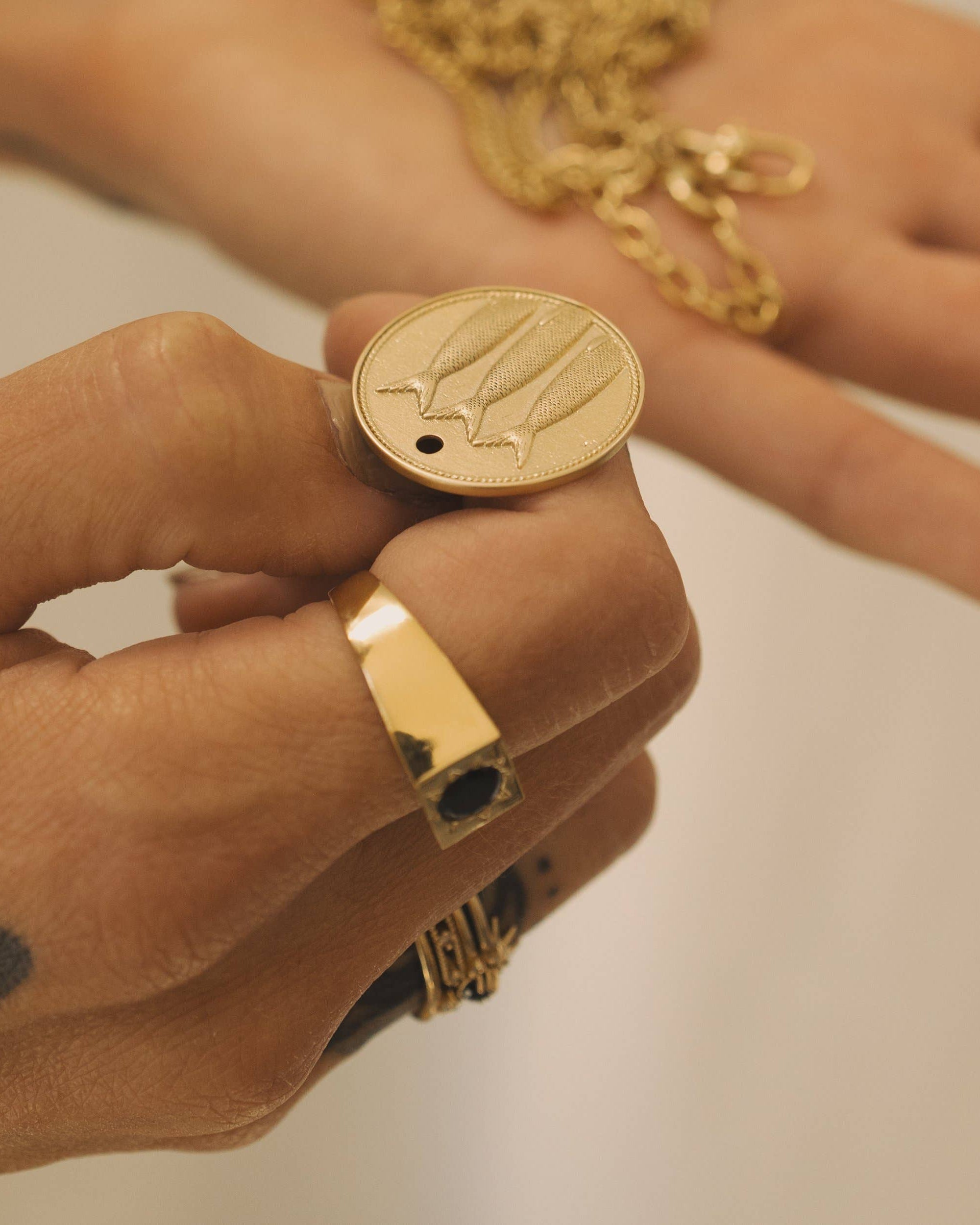 Lil Heads or Tails Necklace