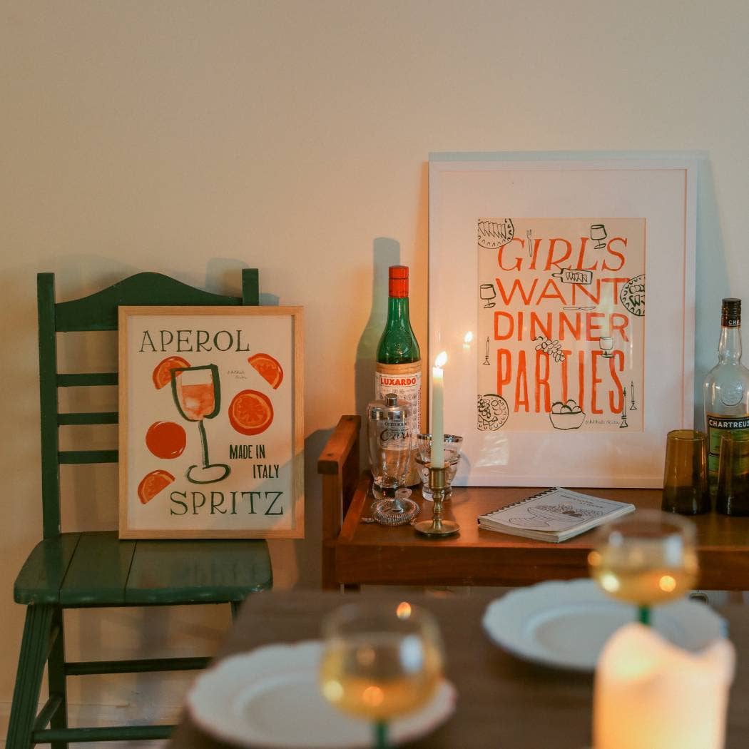 Aperol Spritz Art Print