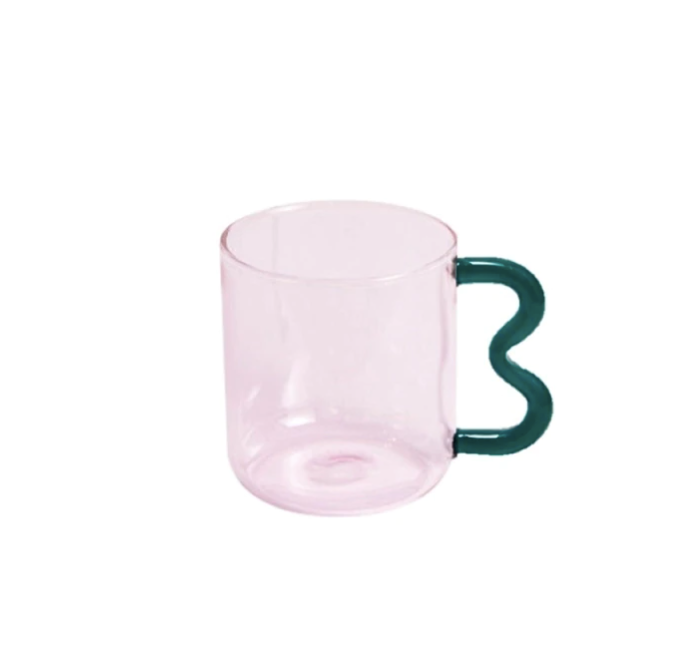 Colorful Ear Glass Mug