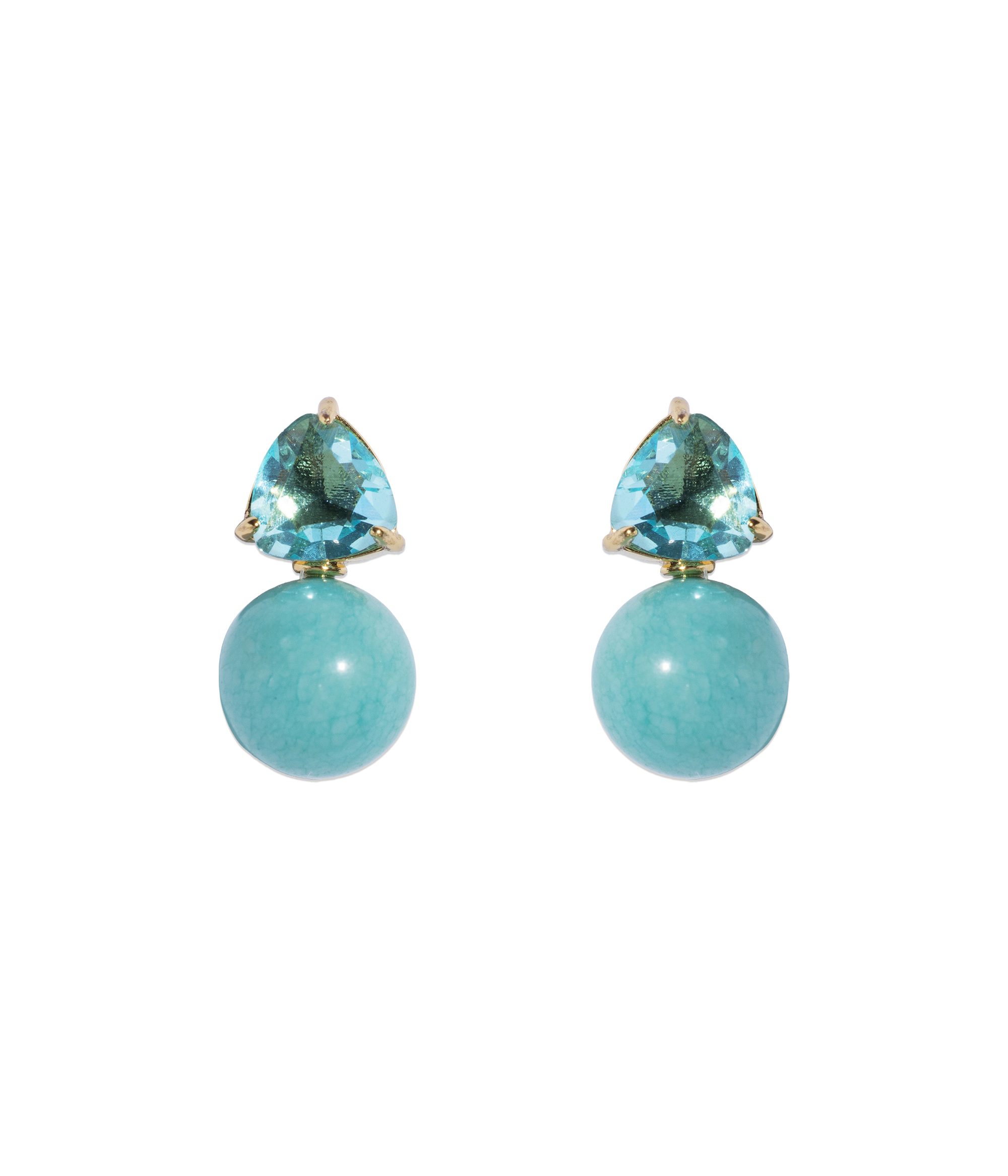 Sabine Studs in Turquoise